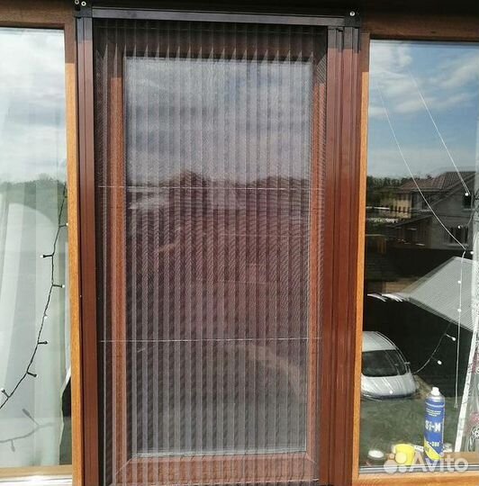 Москитная сетка гармошка