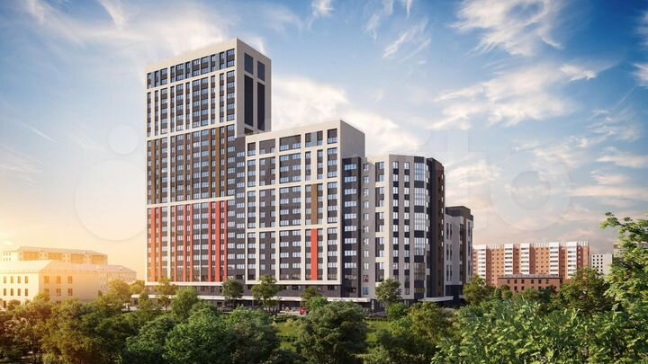 3-к. квартира, 68,7 м², 20/24 эт.