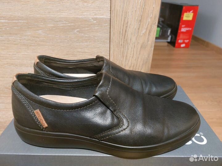 Слипоны мужские 43 ecco