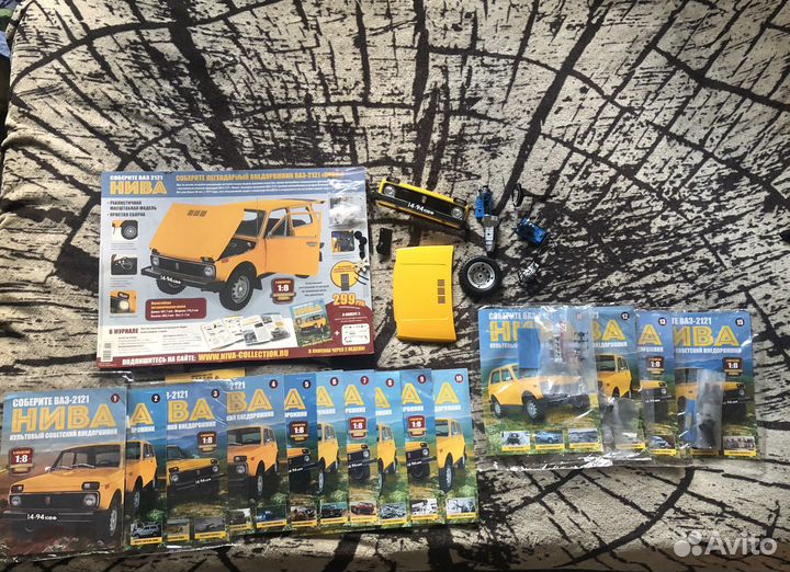 Сборная модель Нива 2121