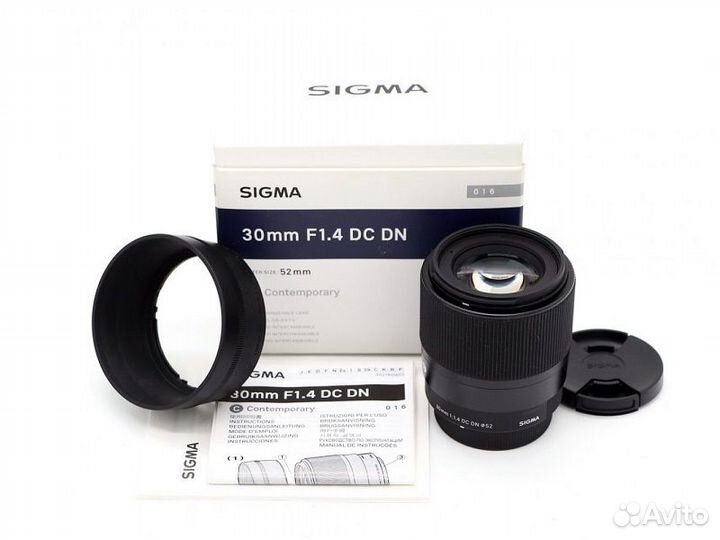 Sigma 30mm f/1.4 DC DN Micro 4/3 новый в упаковке