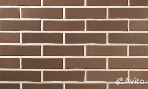 Кирпич для печей и каминов Lode brunis гладкий