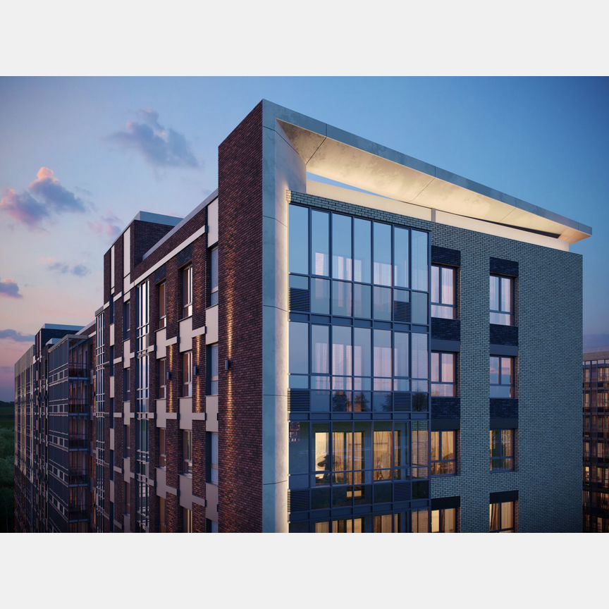2-к. квартира, 46,3 м², 12/12 эт.