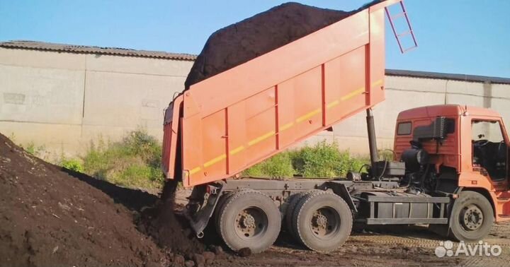Торф доставка камазом
