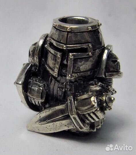 Бусина Темляк Брелок Рыцарь Тамплиер Доспехи