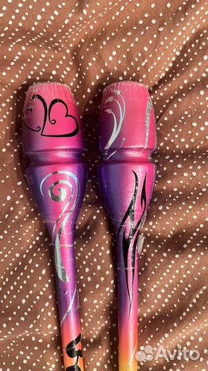 Булавы chacott 41 с аэрографией