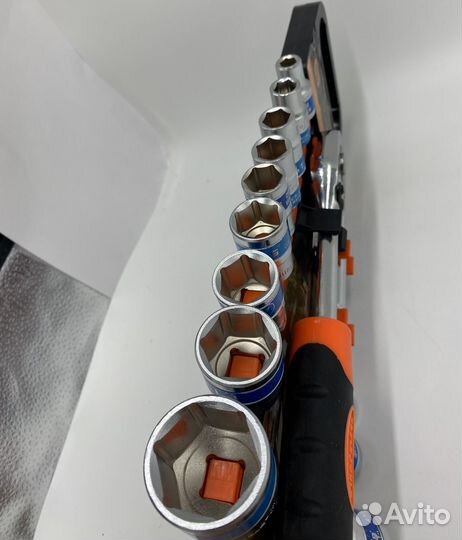 Трещотка с шестигранными головками 1/2 20шт MLG