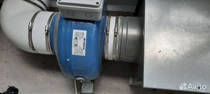 Вентилятор канальный vents вкм 150