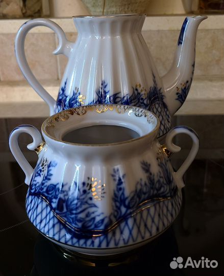 Чайник и сахарница,лфз,made in Russia