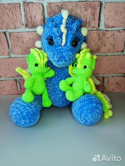 Вязанные игрушки ручной работы