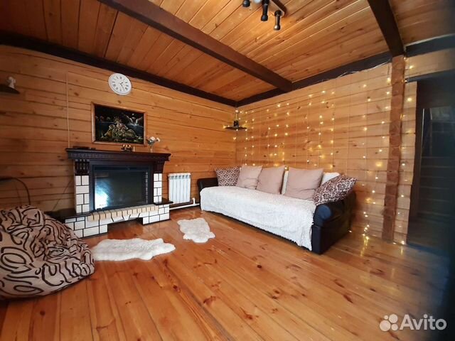 Русская баня из липы на дровах