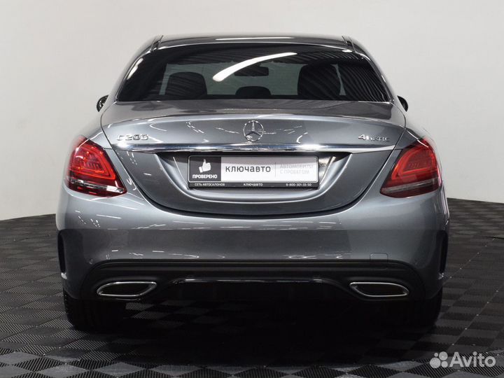 Mercedes-Benz C-класс 2.0 AT, 2020, 78 000 км