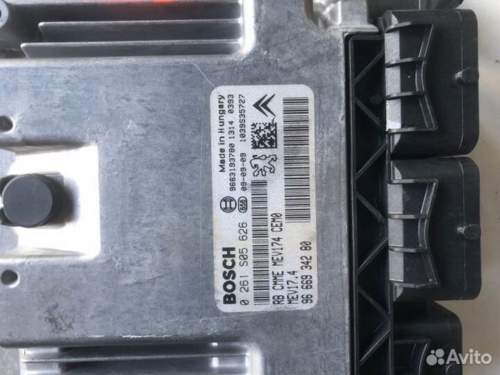 Комплект эбу Peugeot 308