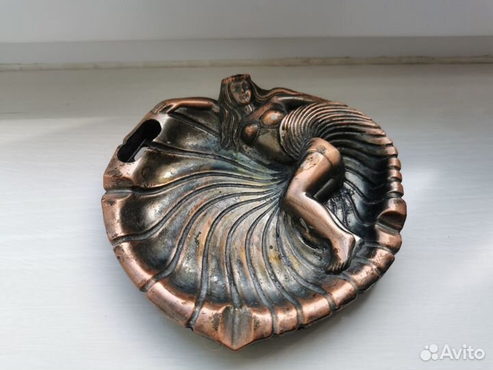 Пепельница медная, СССР