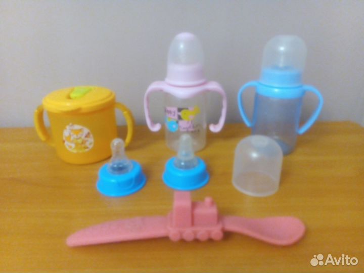 Бутылочки для кормления Avent пакетом
