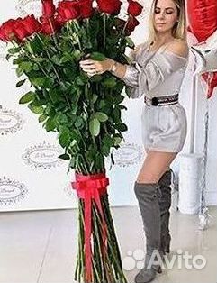 Высокие розы Букеты с доставкой