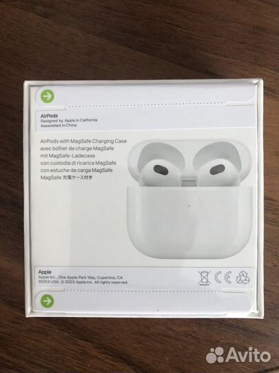 Беспроводные наушники apple airpods 3