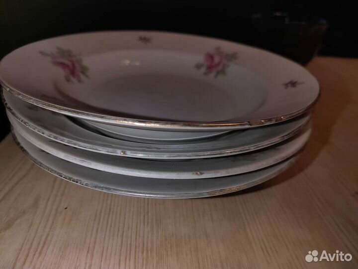 Тарелки суповые, 4шт