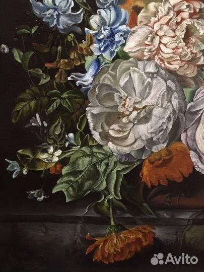 Картина маслом Натюрморт Цветы