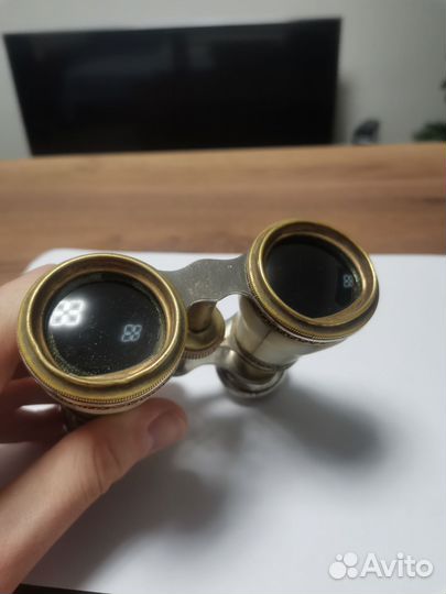 Театральный бинокль перламутр