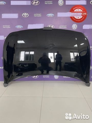 Капот Hyundai Solaris 2 (2017-2020) черный