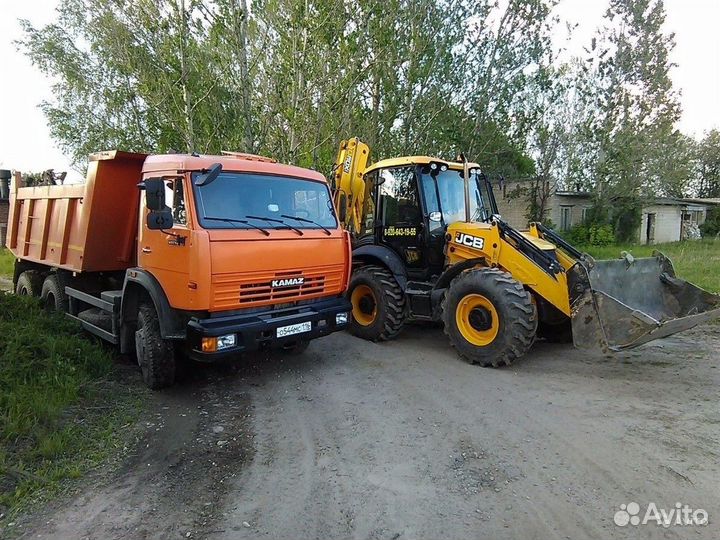 Трактор экскаватор погрузчик спецтехника JCB