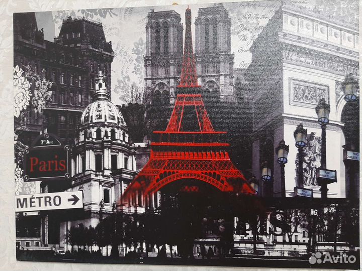 Интерьерная картина 3D и обычные