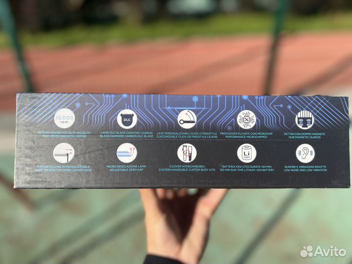 Gamma+ x-ergo машинка для стрижки волос