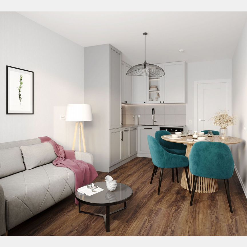 1-к. квартира, 34,7 м², 17/23 эт.