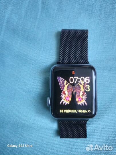 Часы apple watch 3 42mm nike