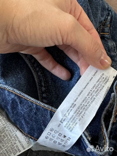 Джинсовые шорты Pull and bear