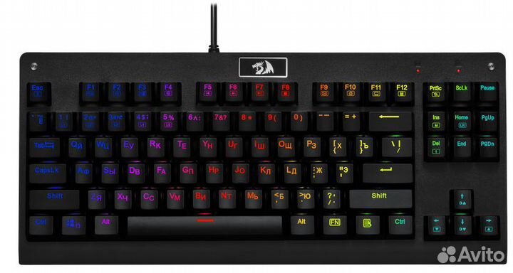 Клавиатура проводная Redragon Dark Avenger 2