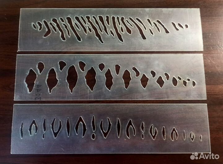 Трафареты для рыболовных приманок