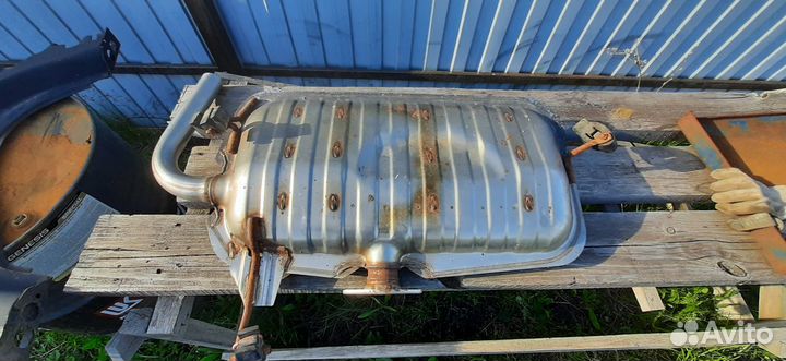 Глушитель Mitsubishi Lancer 10 2007-2015