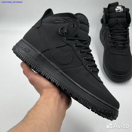 Ботинки Nike Air Force 1 Duckboot (с мехом) (Арт.32781)