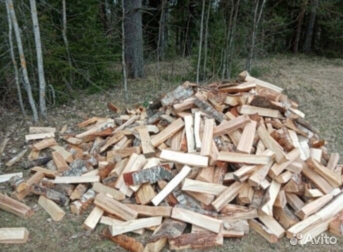 Дрова березовые колотые
