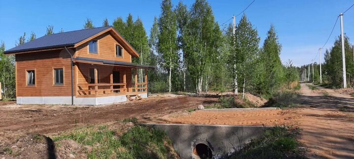 Дом 98 м² на участке 12 сот.