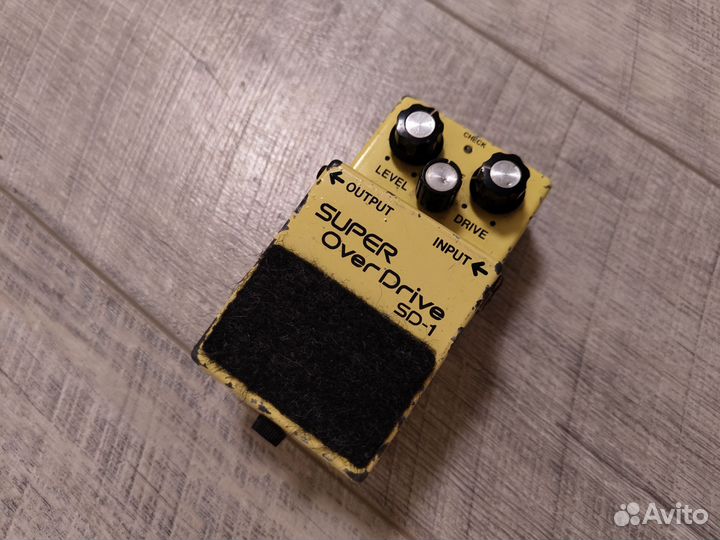 Boss SD-1 Black Label, Made in Japan, 1982