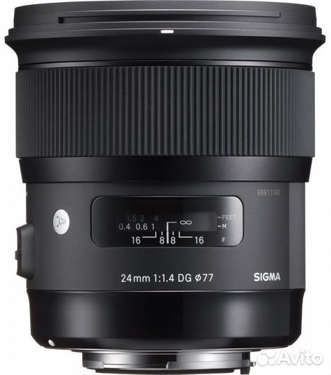Sigma AF 24 MM F1.4 DG HSM ART FOR canon