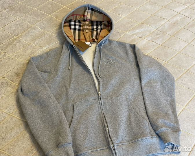 Зип худи burberry