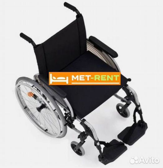 Кресло-коляска инвалидная luxorto новая в прокат