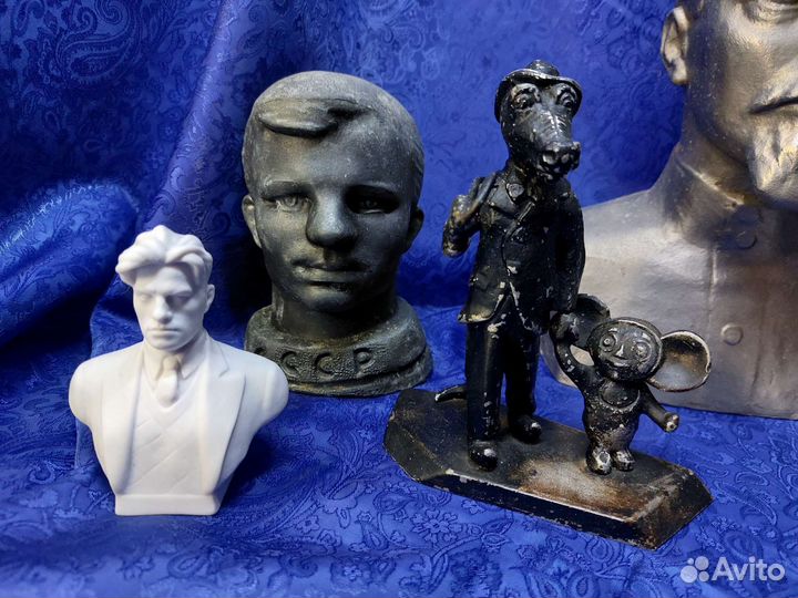 Бюст Ленин Сталин Дзержинский Гагарин Маяковский