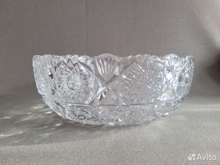Ваза хрустальная большая СССР
