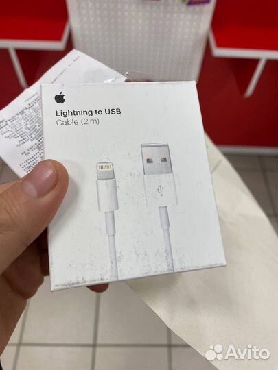Провод lightning usb на айфон 2 метра с чеком