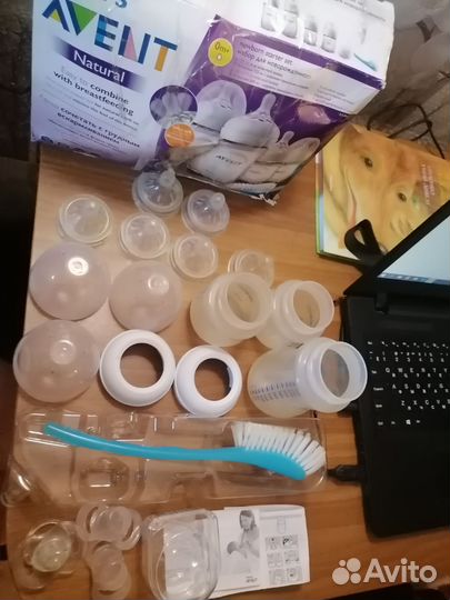 Набор бутылочек б/у avent