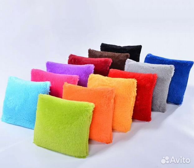 Наволочки декоративные Искусственный Мех Розница