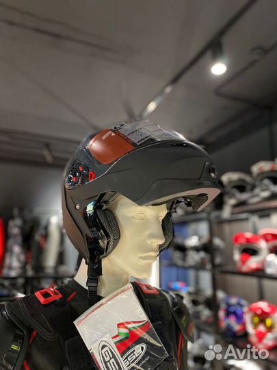 Шлем модуляр GSB G-339 black matt