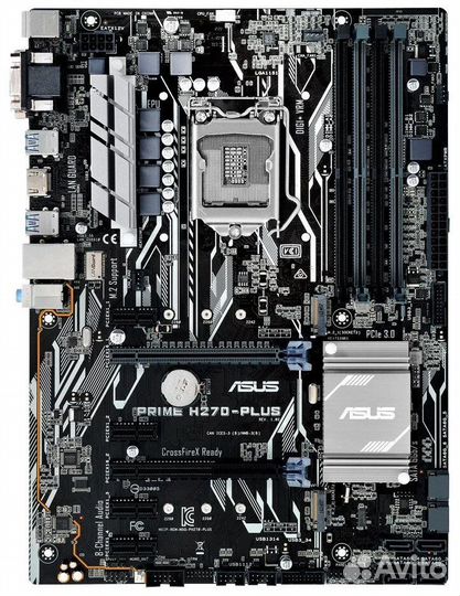 Материнская плата с процессором i5 и памятью