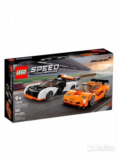 76918 lego лего Speed Champions McLaren F1