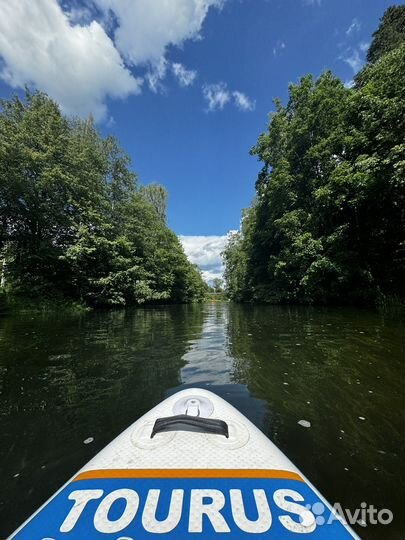 Sup-борд сплав по р. Оредеж